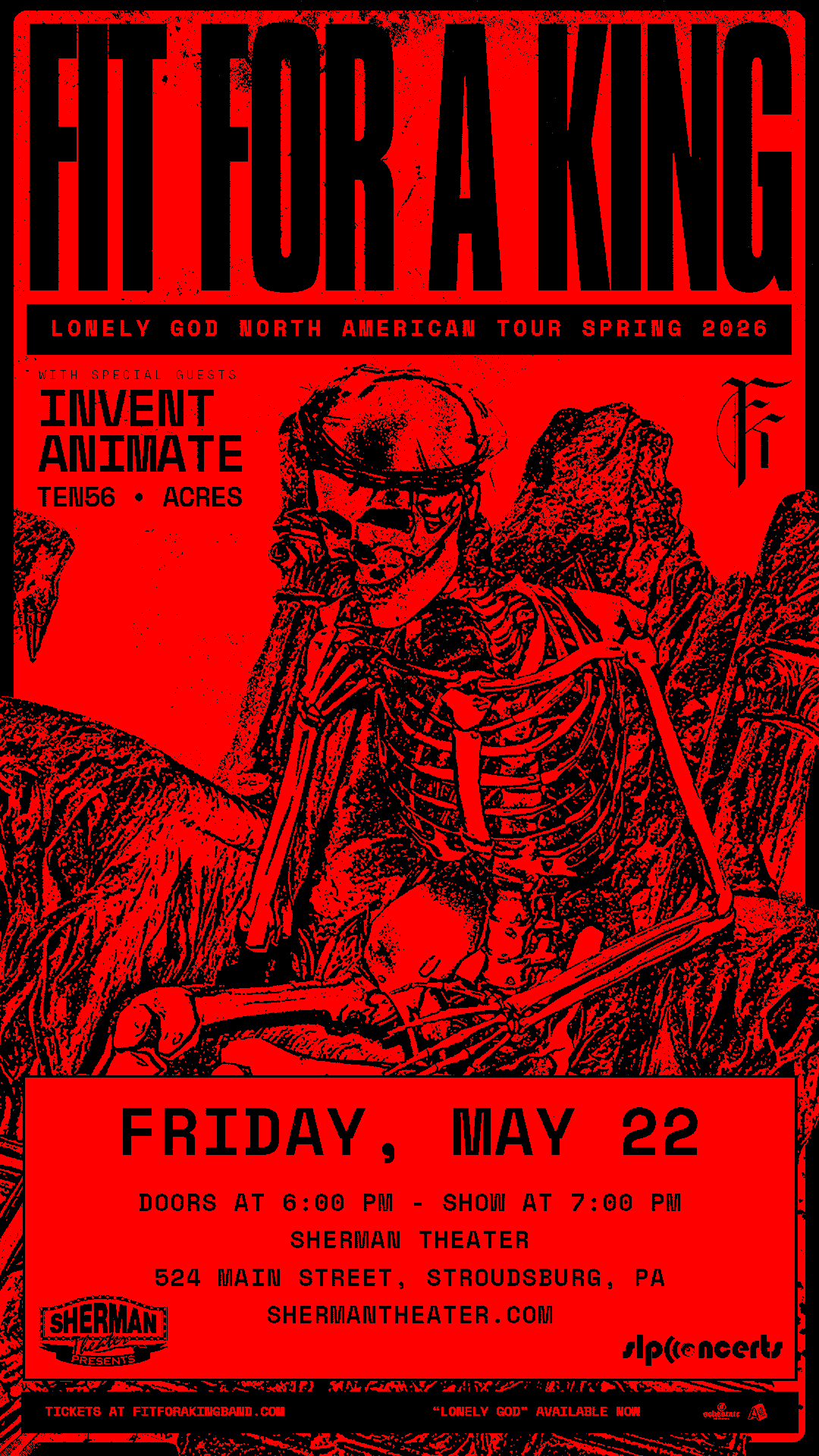 Friday, May 22 Doors: 6 pm // Show: 7 pm  $29.50 to $39.54 (fees included)