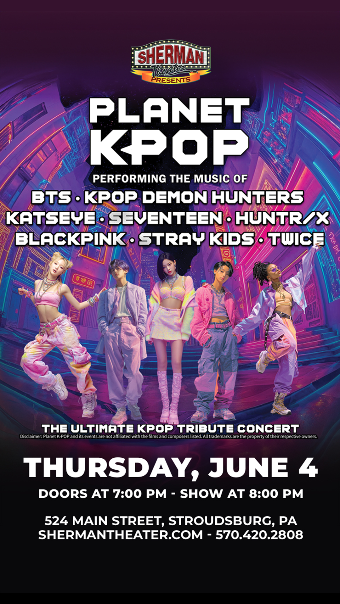 Thursday, June 04 Doors: 7 pm // Show: 8 pm  $43 to $81.88 (fees included)