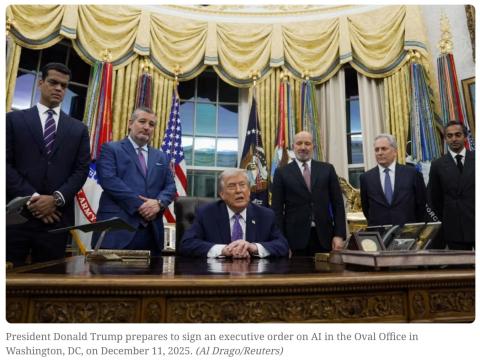 trump signs ai order