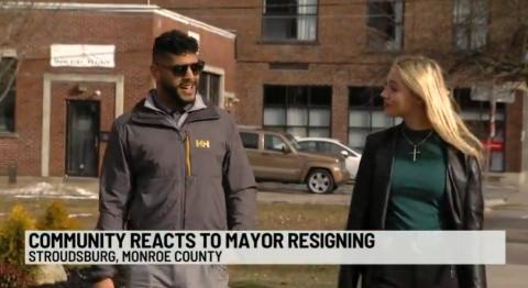 Residents react after Stroudsburg mayor steps down