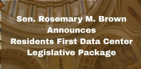Sen Brown announces first data center legislative package