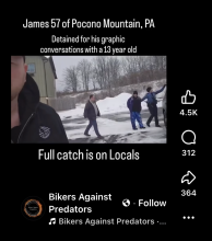 Bikers Against Predators: James, 57, Kalahari