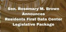 Sen Brown announces first data center legislative package