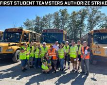 First Student Teamsters Authorize Strike