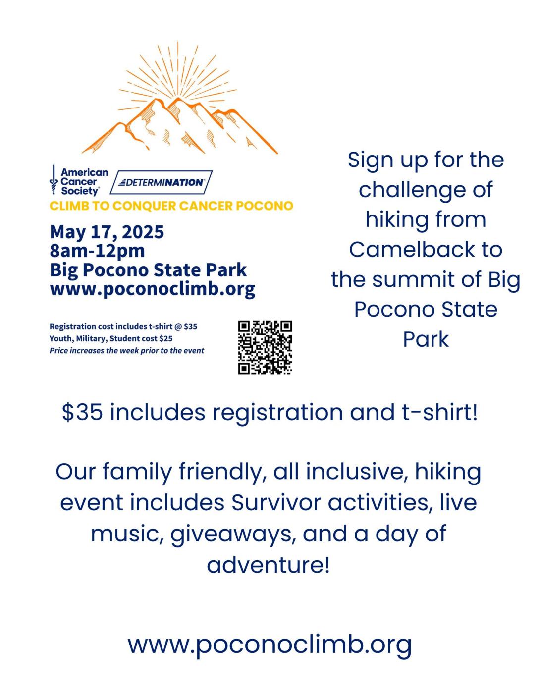 Climb To Conquer Cancer Pocono