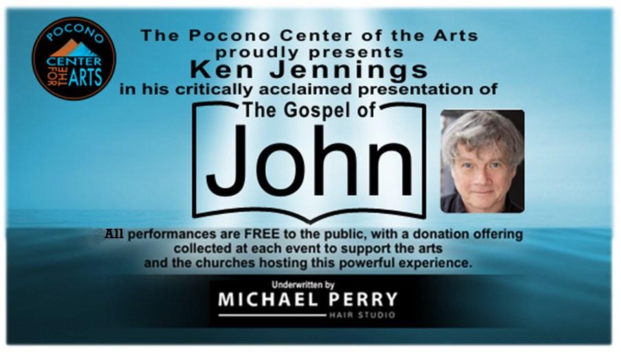 Ken Jennings Performs the Gospel of John