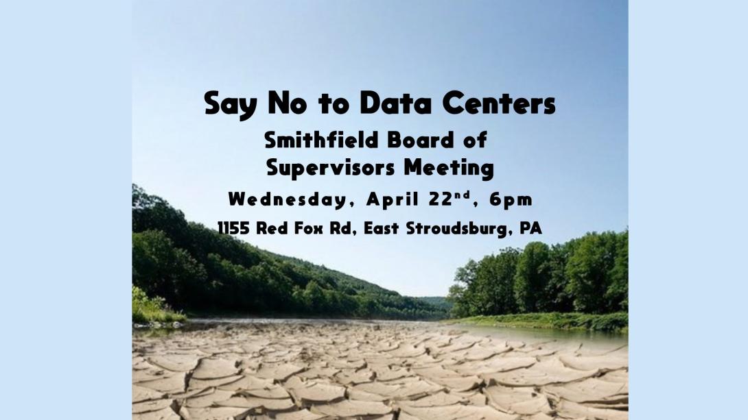 Say No To Data Centers