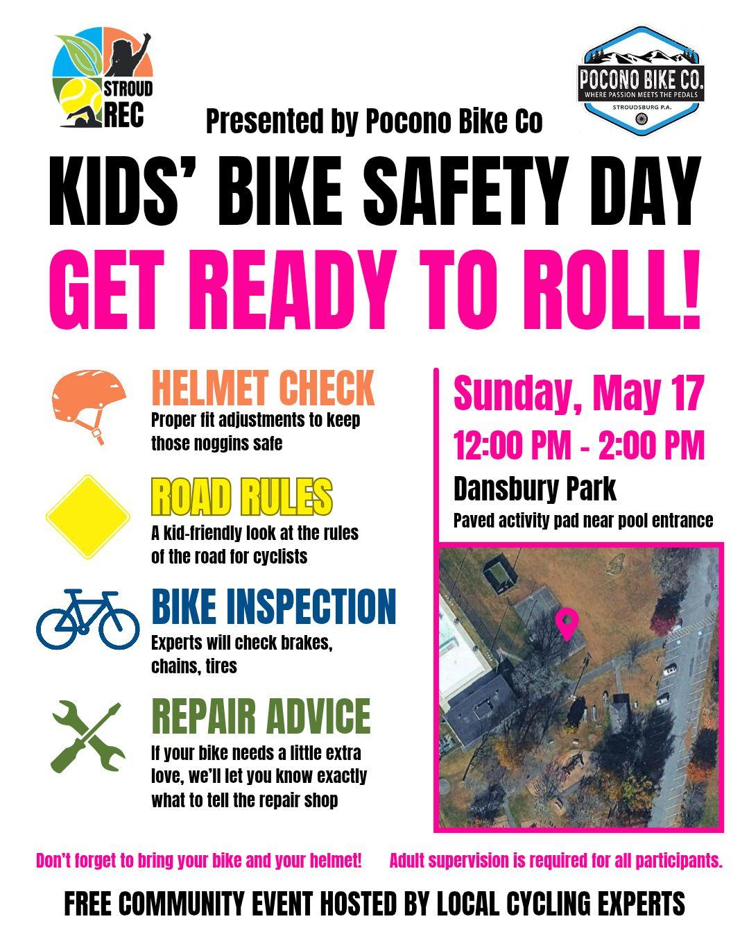 Kids' Bike Safety Day at Dansbury Park
