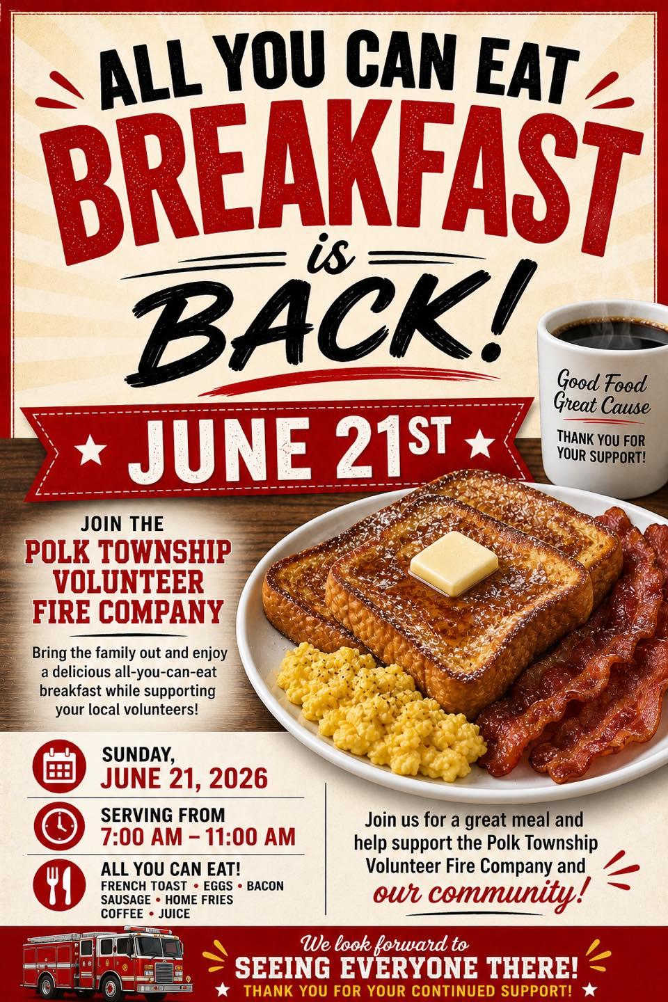 polk twp breakfast