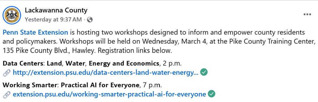 data center and ai workshops